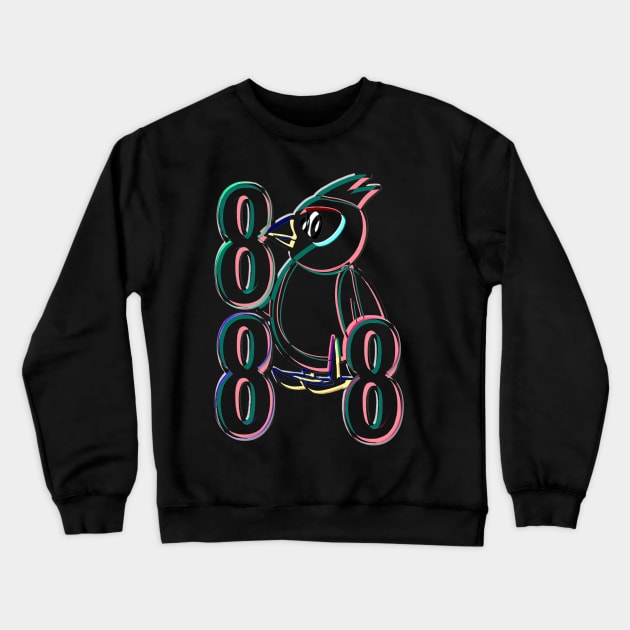 Number 888: BALANCE Crewneck Sweatshirt by Angelic Gangster